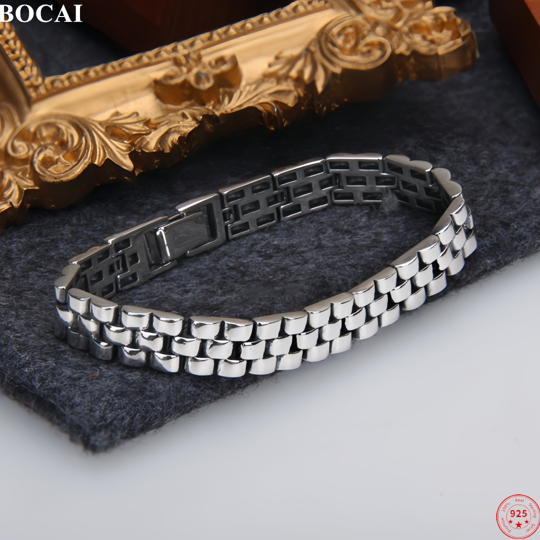 Fine Jewelry Watches Women - BOCAI New S925 Sterling Silver Charms