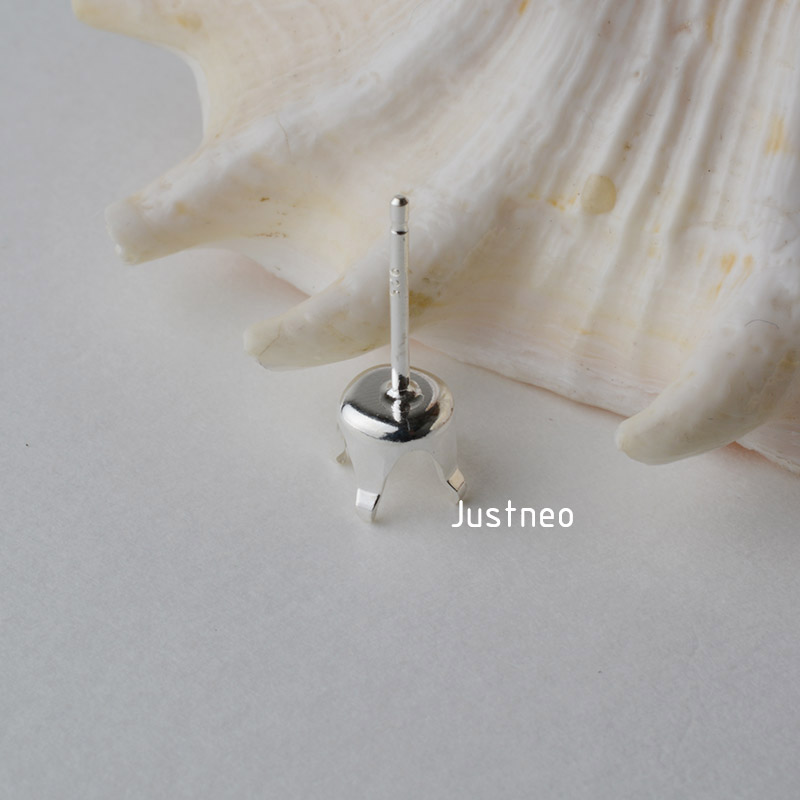Solid 925 Sterling Silver Snap - Hoop Earrings 评论和价格