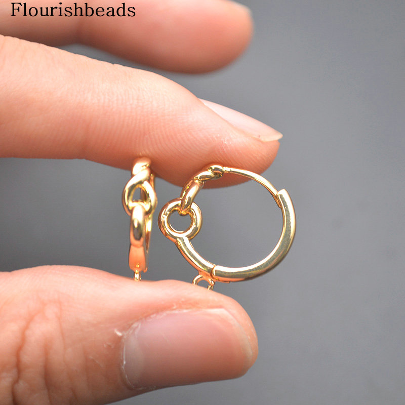 30pc Twisted Round Circle 18K  - Hoop Earrings 评论和价格