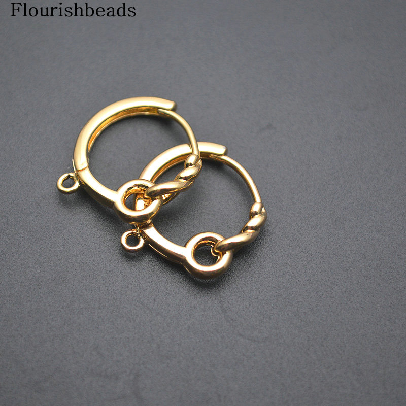 30pc Twisted Round Circle 18K  - Hoop Earrings 评论和价格