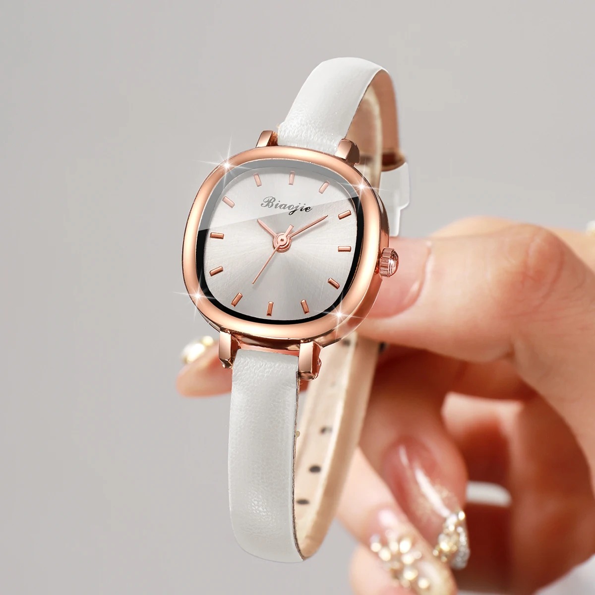 5PCS Fashion Square Women Quar - Fine Jewelry Watches Women 评论和价格