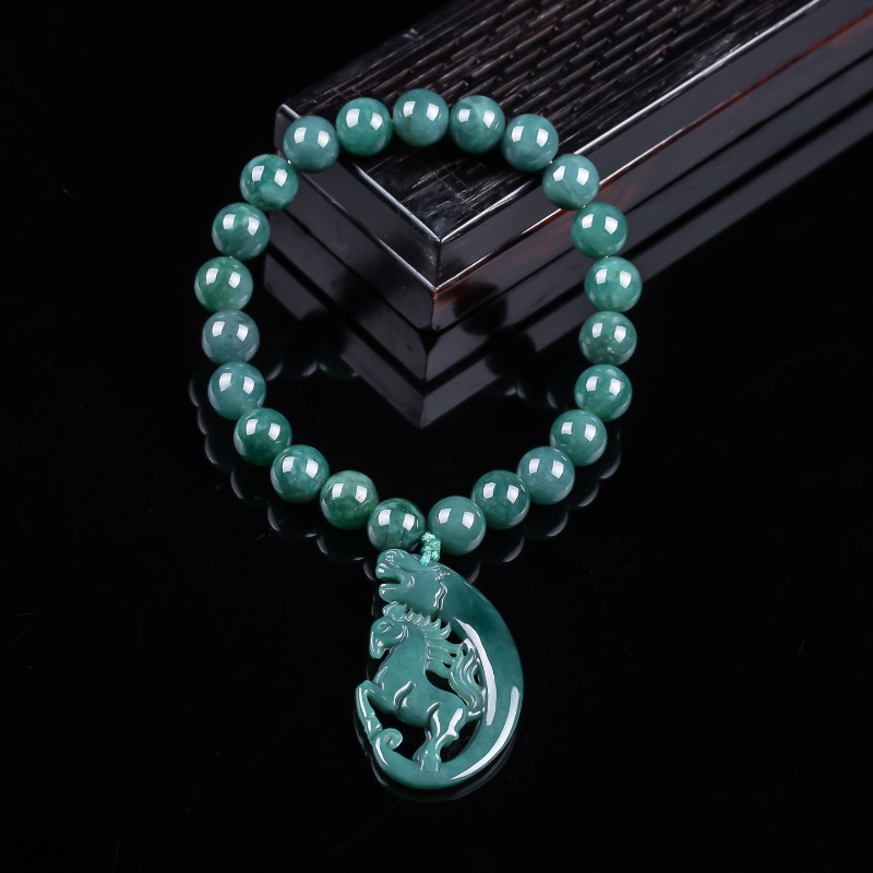 Natural Jadeite Blue Water Zod - Jewelry & Watches Spółka Z Ograniczoną Odpowiedzialnością Sp Z Oo 评论和价格