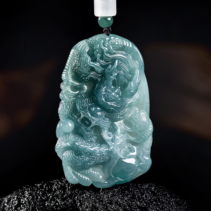 Natural Burmese Jadeite Dragon - Jewelry & Watches Spółka Z Ograniczoną Odpowiedzialnością Sp Z Oo 评论和价格