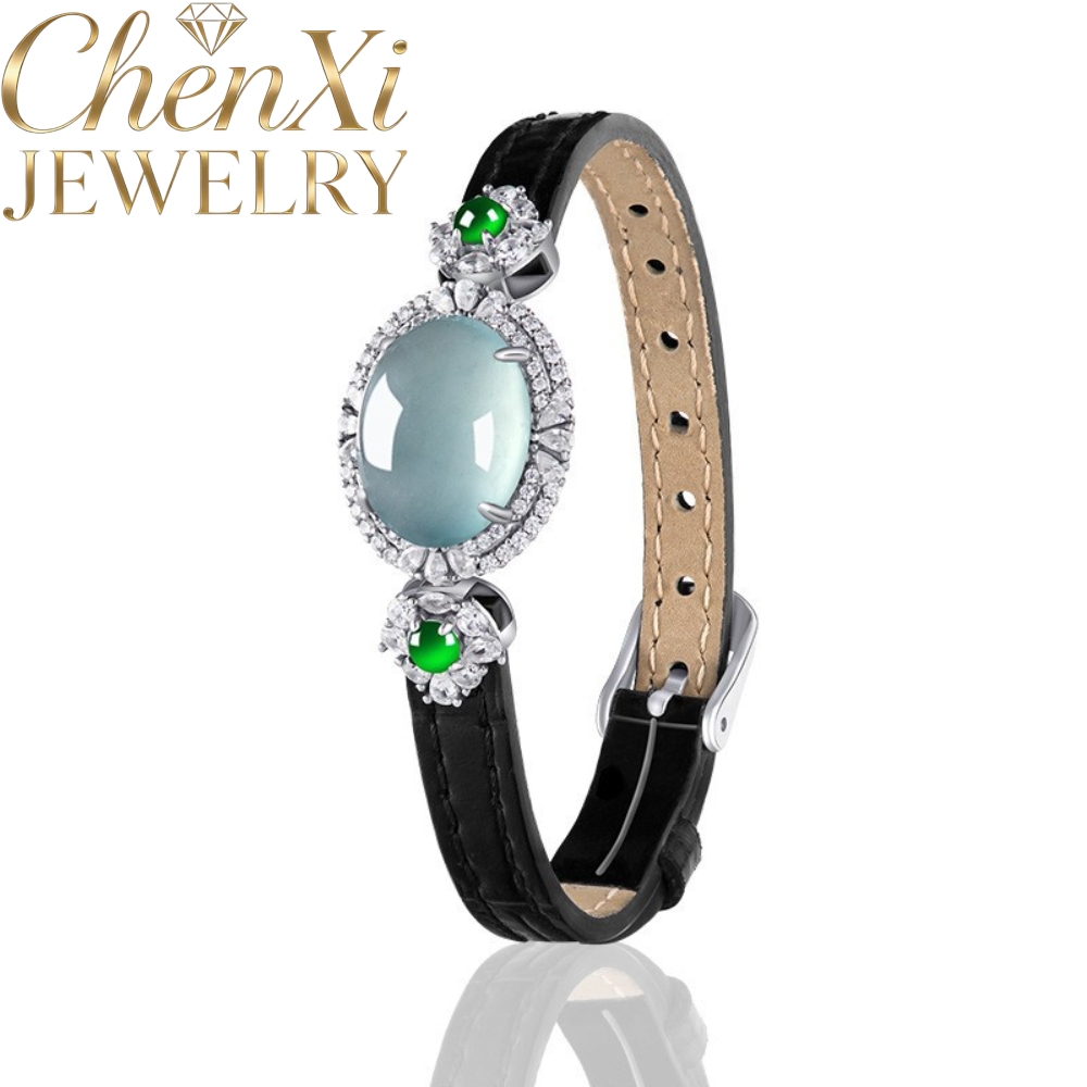 High-End Natural A-Grade Blue  - Fine Jewelry Watches Women 评论和价格