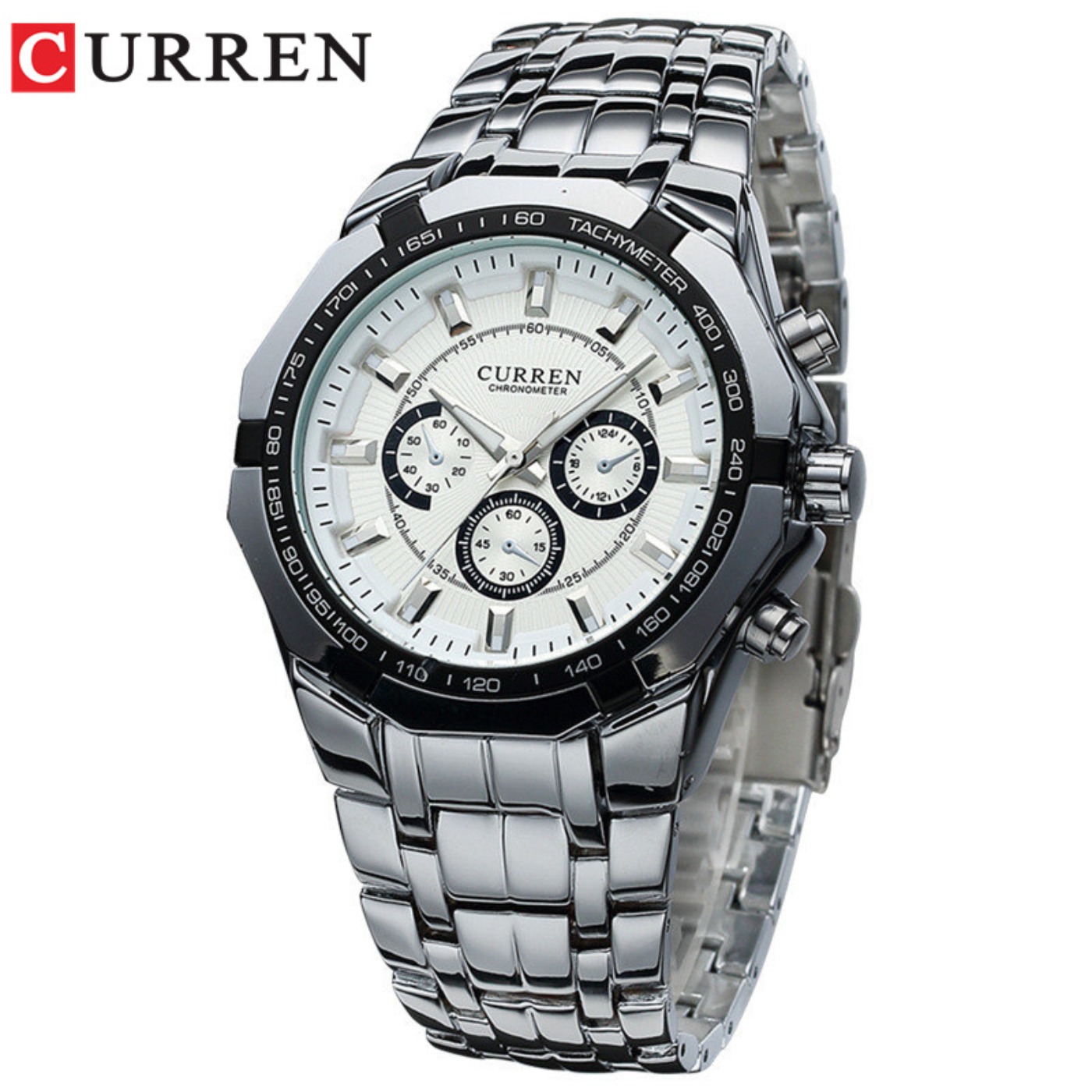 CURREN Men Luxury Brand Milita - Jewelry And Watches 评论和价格