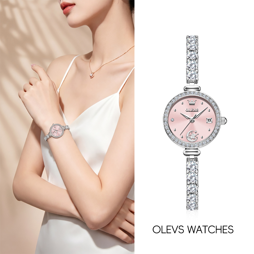 OLEVS 2998 Brand Original Auth - Jewelry And Watches 评论和价格