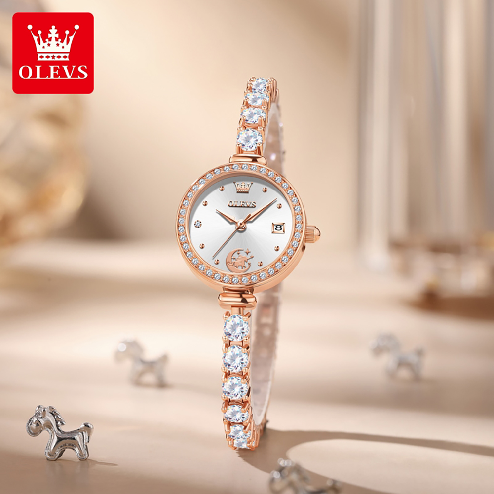OLEVS 2998 Brand Original Auth - Jewelry And Watches 评论和价格
