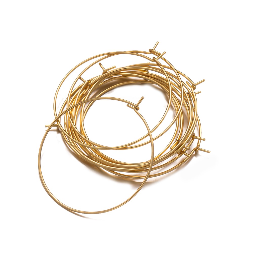 50Pcs 316 Stainless Steel 15 2 - Hoop Earrings 评论和价格
