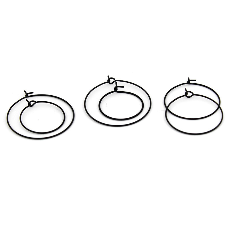 20Pcs 20mm 25mm 30mm Stainless - Hoop Earrings 评论和价格