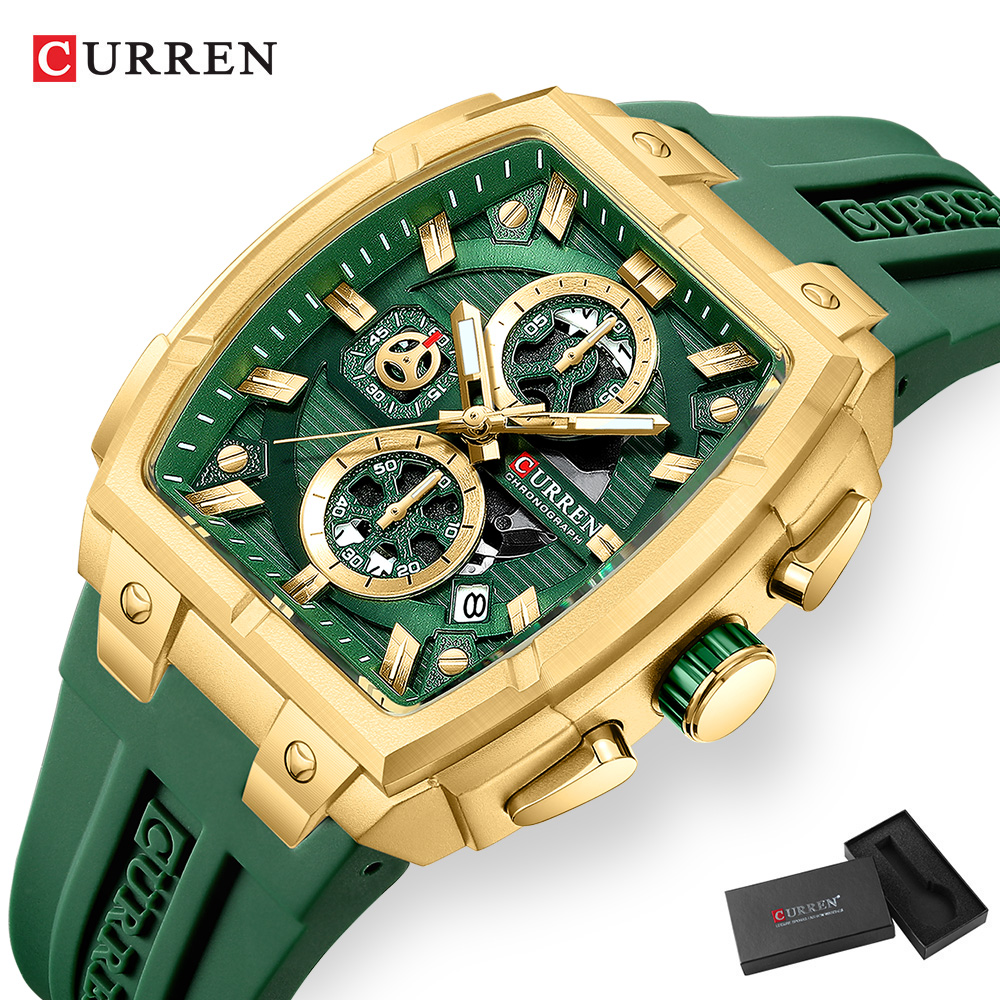 CURREN Luxury Vintage Watch fo - Jewelry And Watches 评论和价格