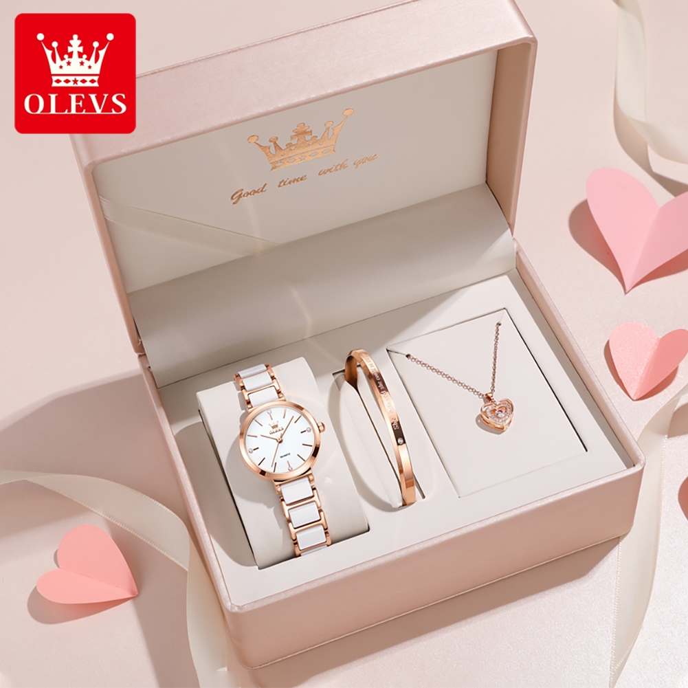 OLEVS Women Watch 5877 Luxury  - Jewelry And Watches 评论和价格