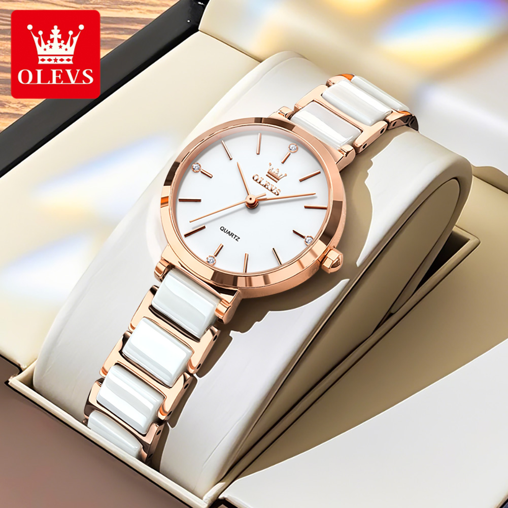 OLEVS Women Watch 5877 Luxury  - Jewelry And Watches 评论和价格