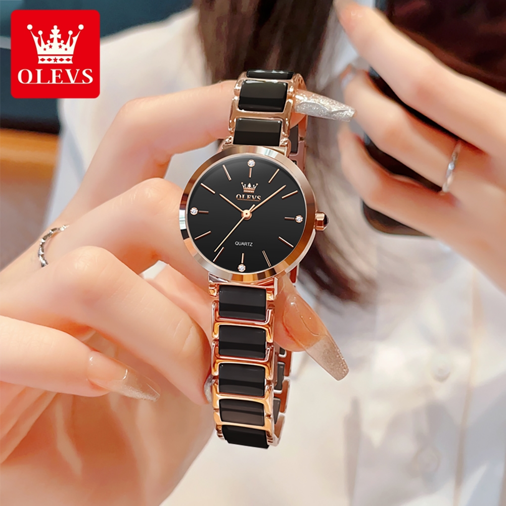 OLEVS Women Watch 5877 Luxury  - Jewelry And Watches 评论和价格
