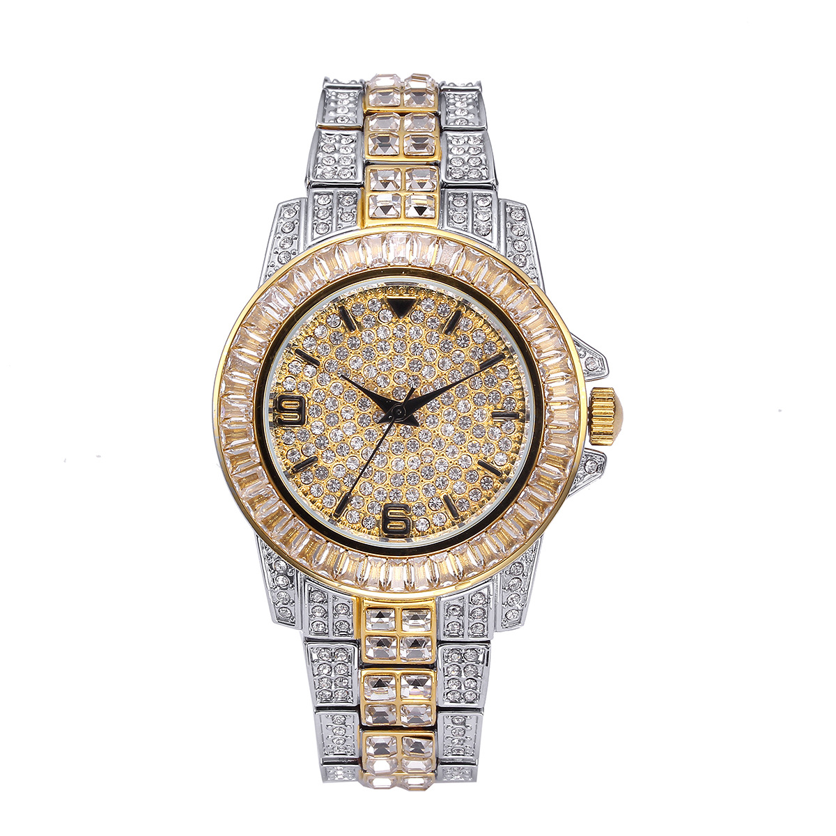 Luxury Full Stone Quartz Watch - Jewelry And Watches 评论和价格