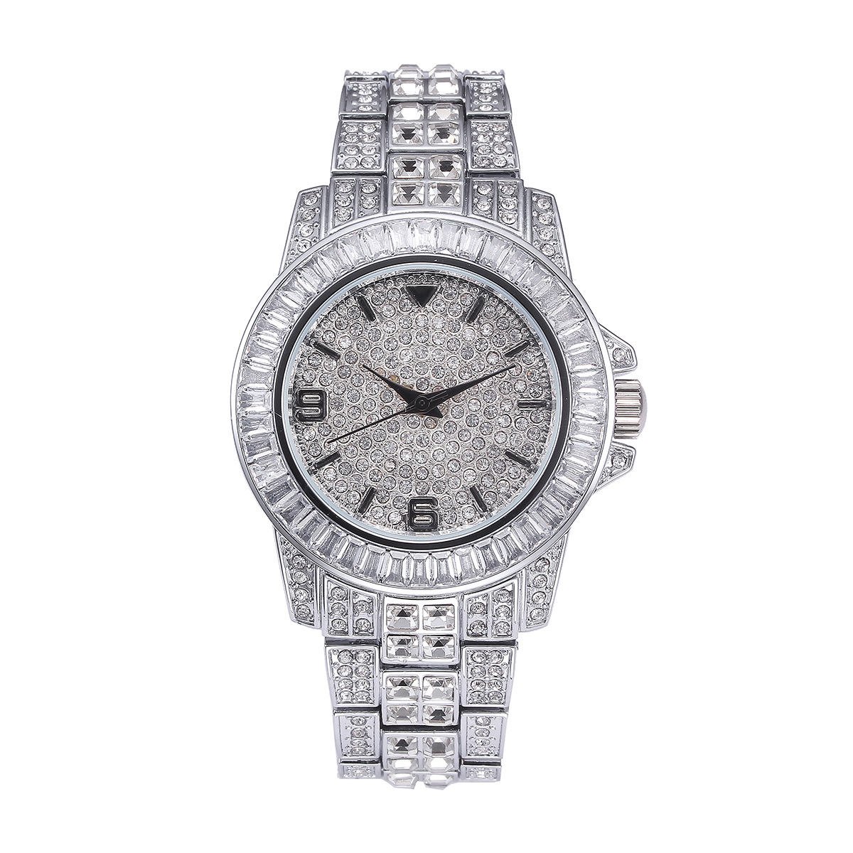 Luxury Full Stone Quartz Watch - Jewelry And Watches 评论和价格