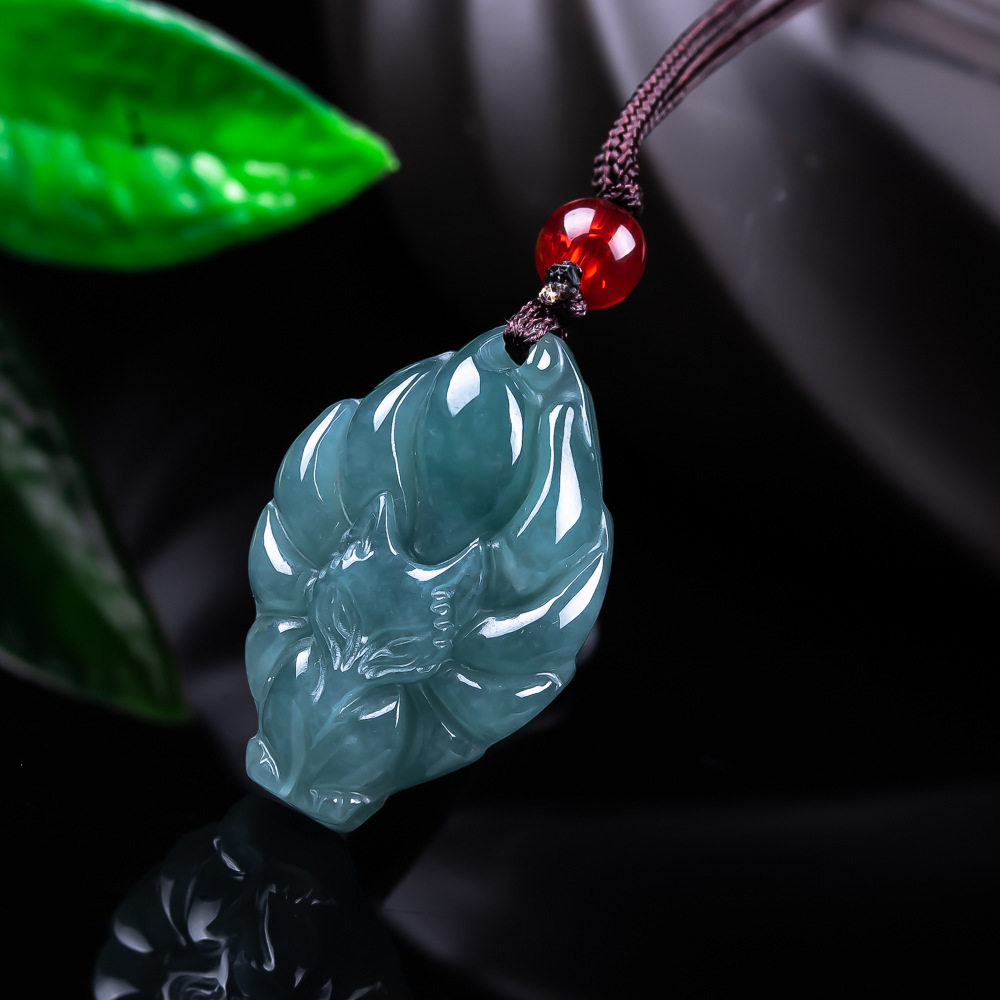 Natural Burmese Jadeite Fox Pe - Jewelry & Watches Spółka Z Ograniczoną Odpowiedzialnością Sp Z Oo 评论和价格