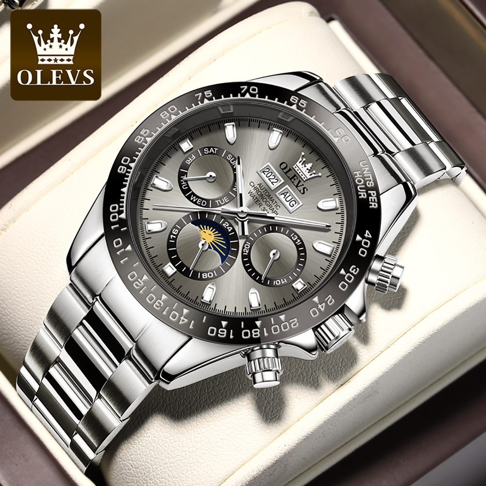 OLEVS 6654 Luxury Mens Watch C - Rolex Watch Daytona 评论和价格
