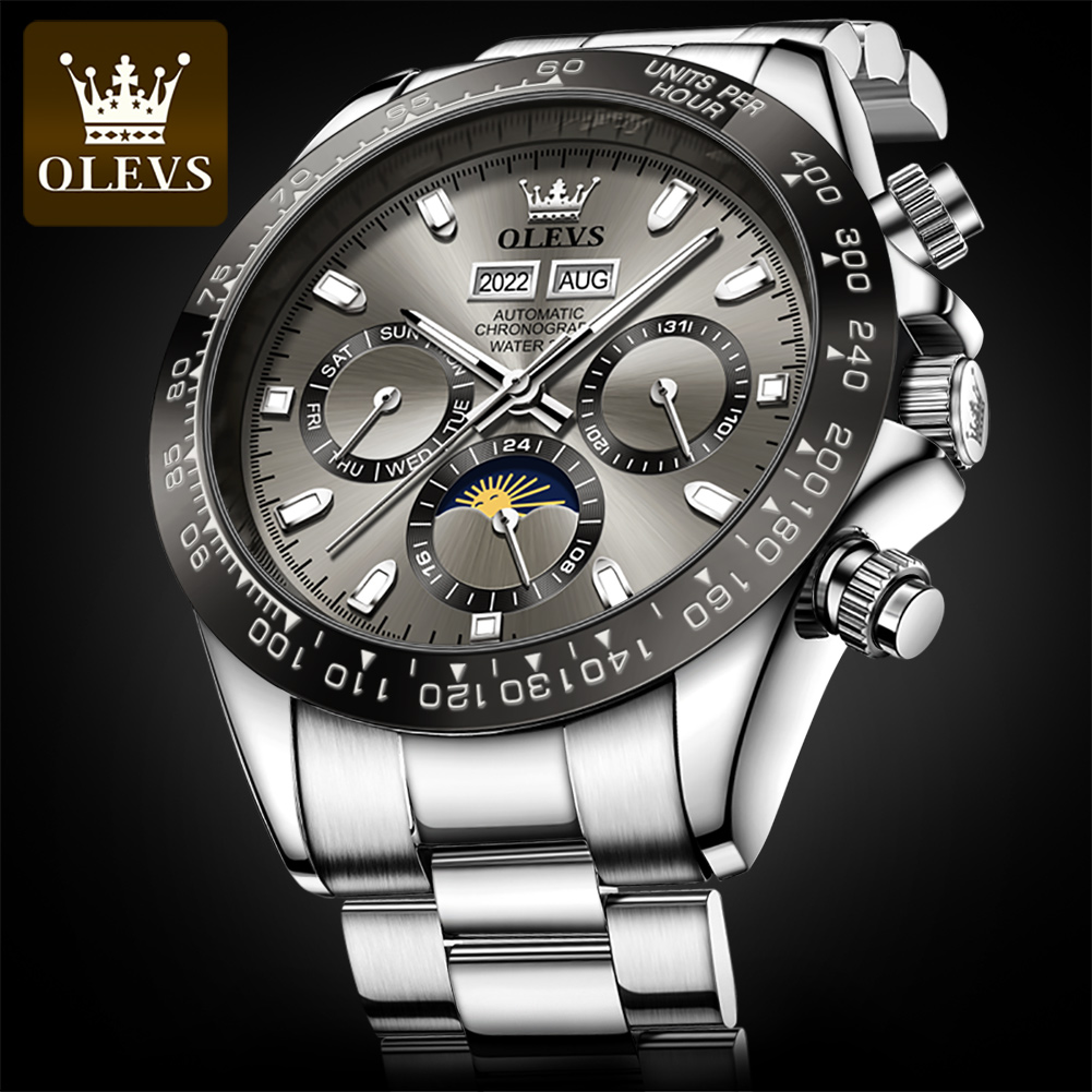 OLEVS 6654 Luxury Mens Watch C - Rolex Watch Daytona 评论和价格