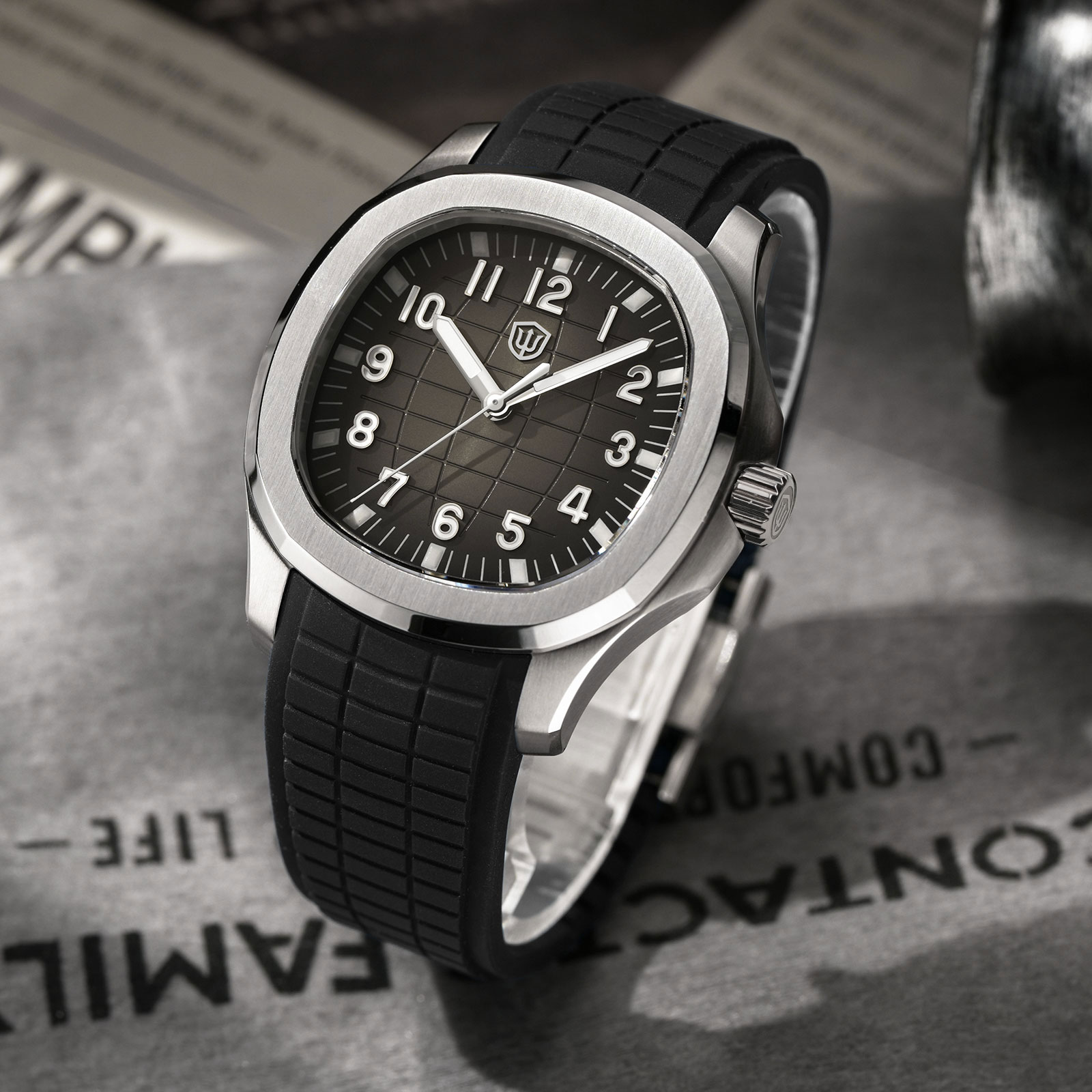 Watchdives WD008 38mm Dive Men - Jewelry Watches Vintage 评论和价格