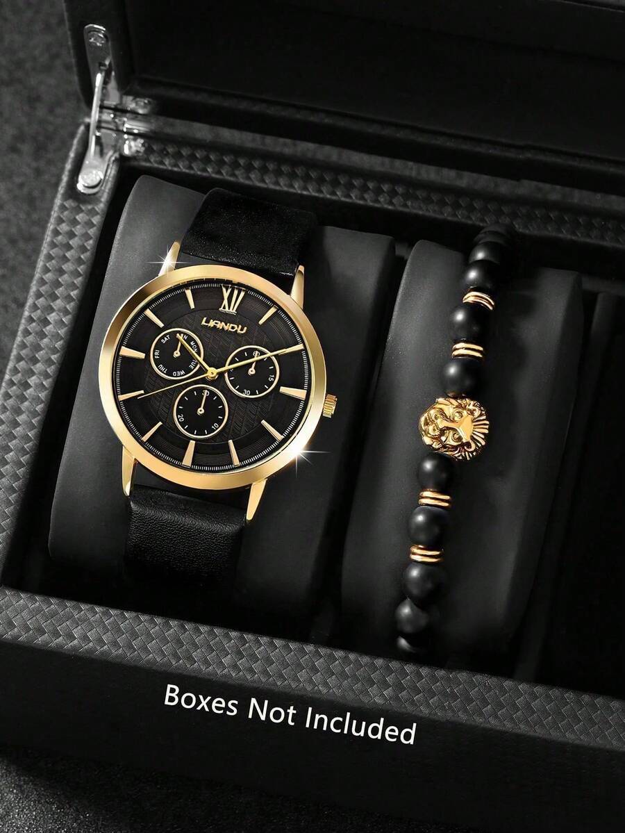 LIANDU LIANDU 1 Set Men's Fash - Jewelry And Watches 评论和价格