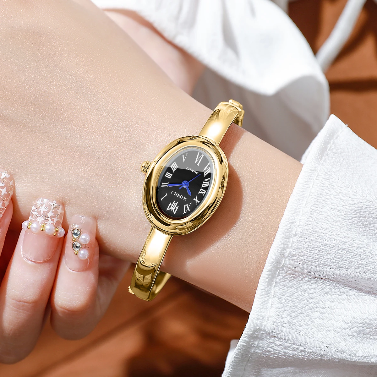2026XIMILI Vintage Oval Bangle - Jewelry Watches Vintage 评论和价格