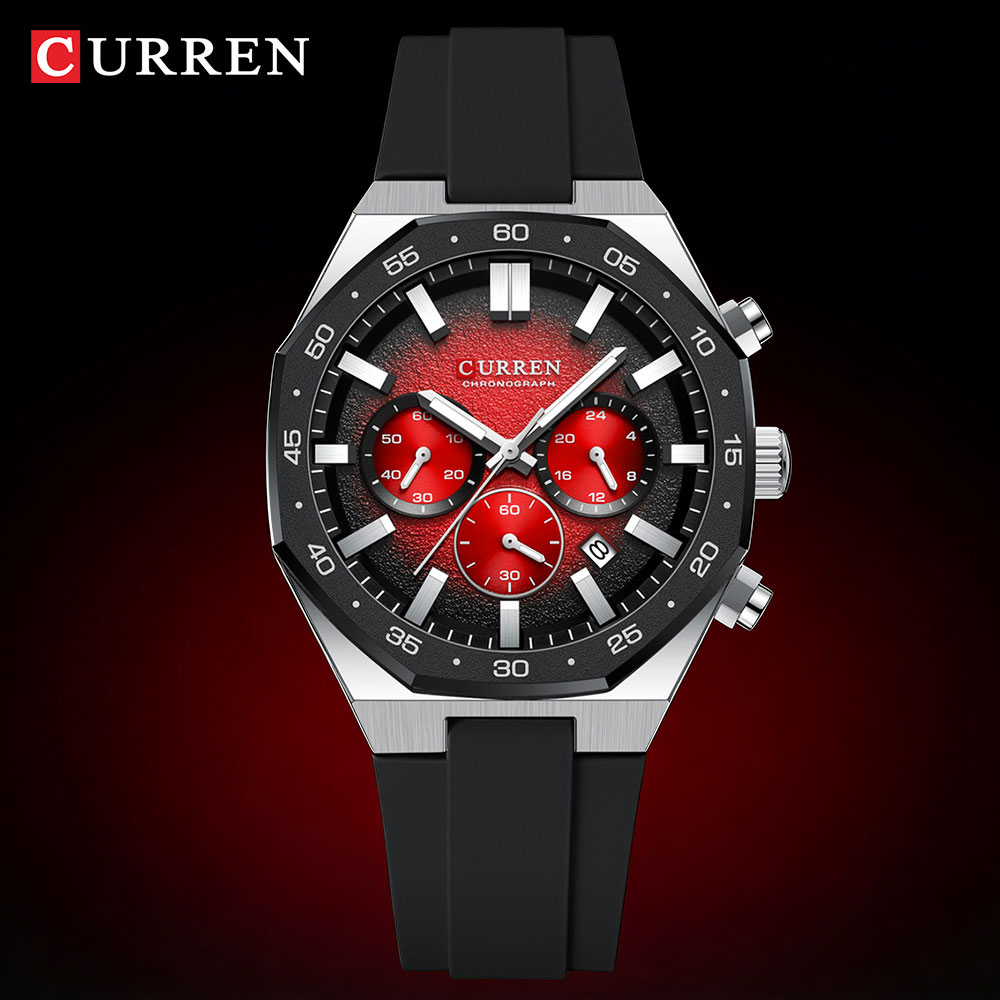 CURREN Fashion Casual Men Spor - Jewelry And Watches 评论和价格