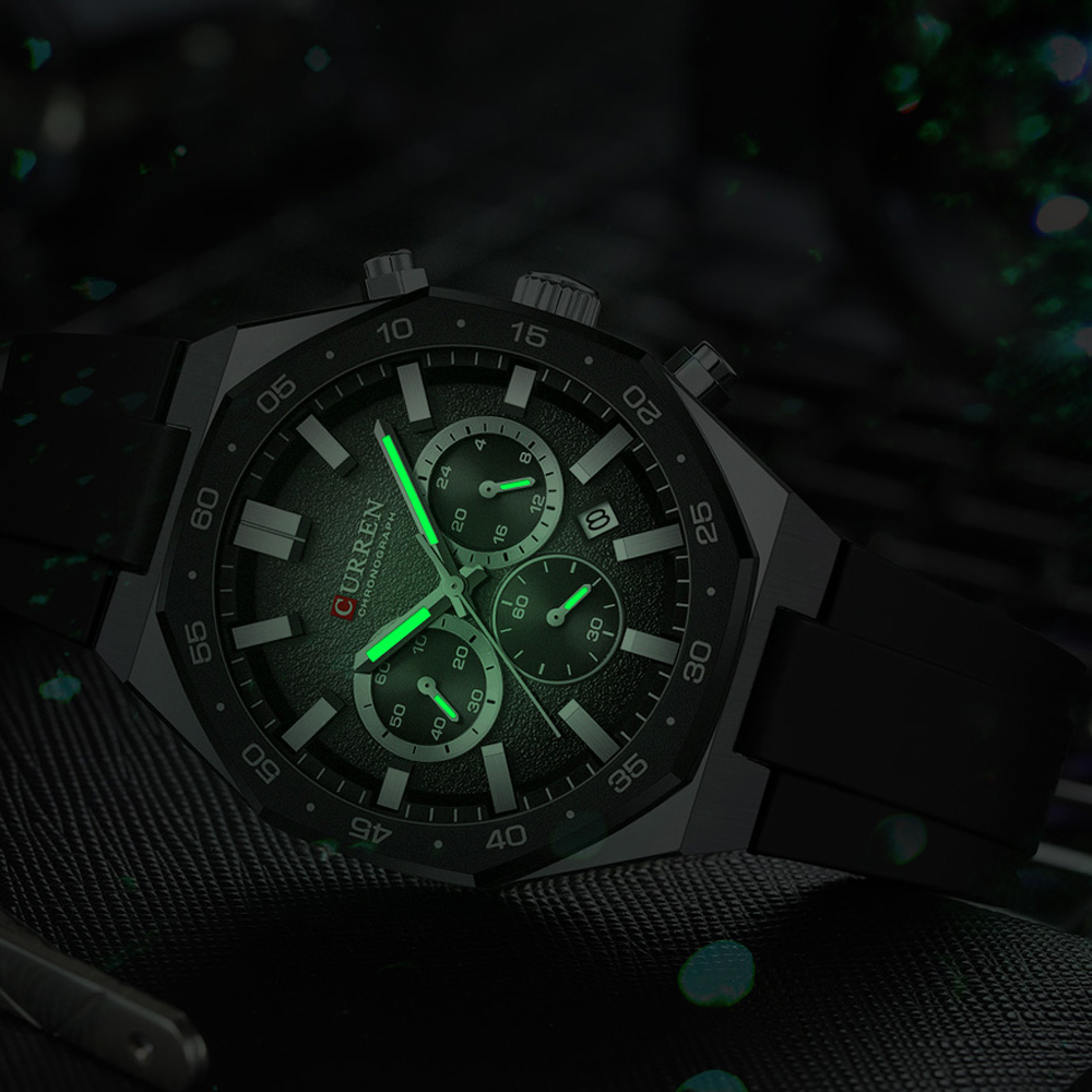 CURREN Fashion Casual Men Spor - Jewelry And Watches 评论和价格