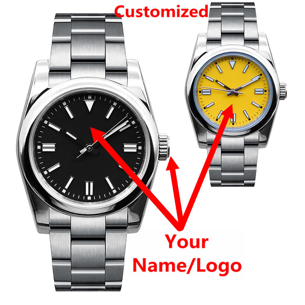 Custom Logo Mens Watch Sapphir - Jewelry And Watches 评论和价格