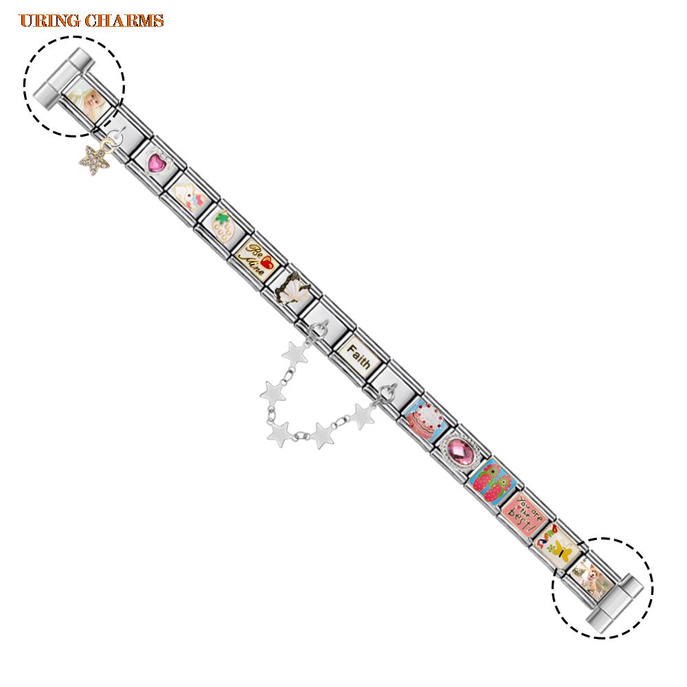 1 pair Picture Logo Customized - Italian Jewelry Watches 评论和价格