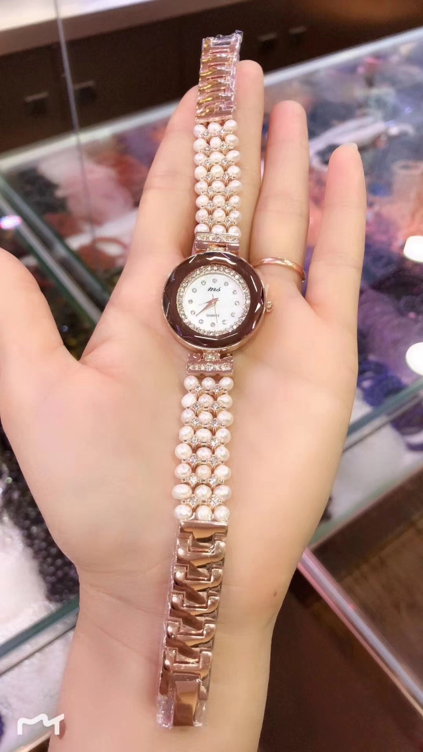 Natural Freshwater Pearls Bead - Fine Jewelry Watches Women 评论和价格