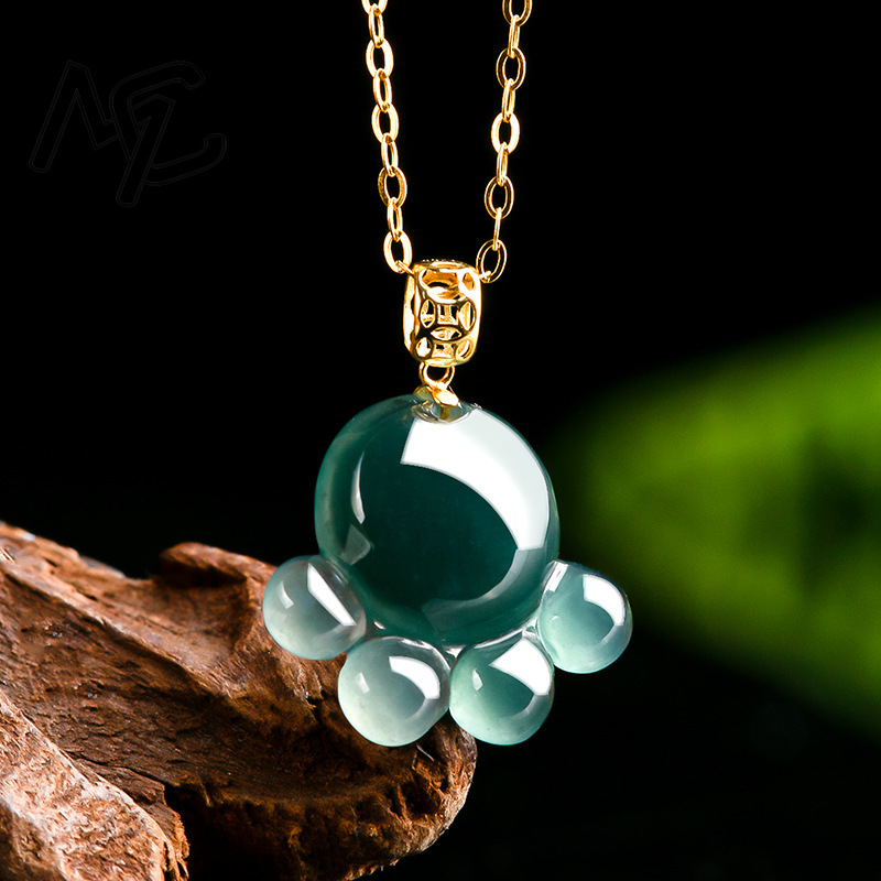 Natural Real Emerald Blue Wate - Jewelry & Watches Spółka Z Ograniczoną Odpowiedzialnością Sp Z Oo 评论和价格