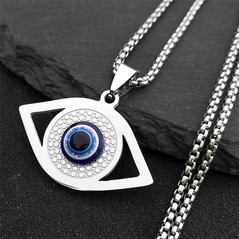 Islam Hamsa Evil Blue Eye Neck - Jewelry & Watches Spółka Z Ograniczoną Odpowiedzialnością Sp Z Oo 评论和价格