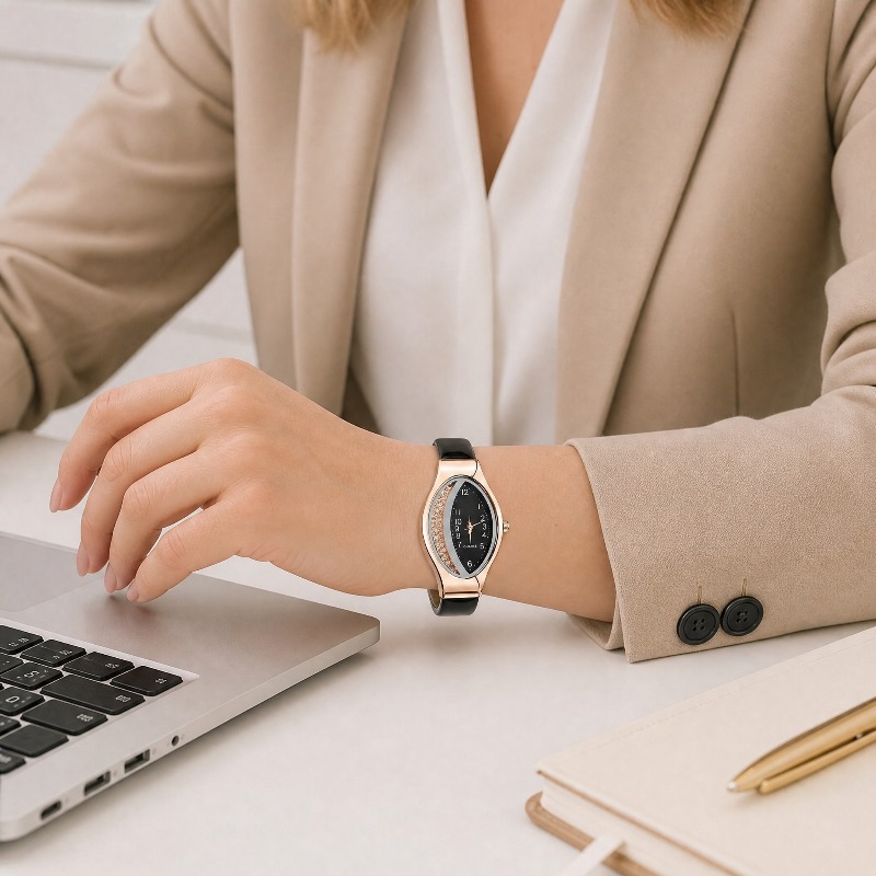 Unique Oval Women's Watches Lu - Unique Jewelry Watches 评论和价格