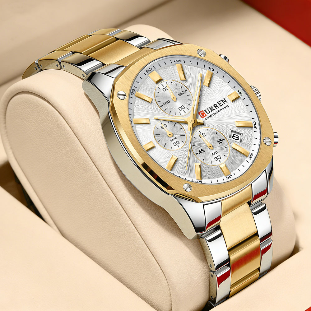 CURREN Modern Men's 42mm Sport - Jewelry And Watches 评论和价格