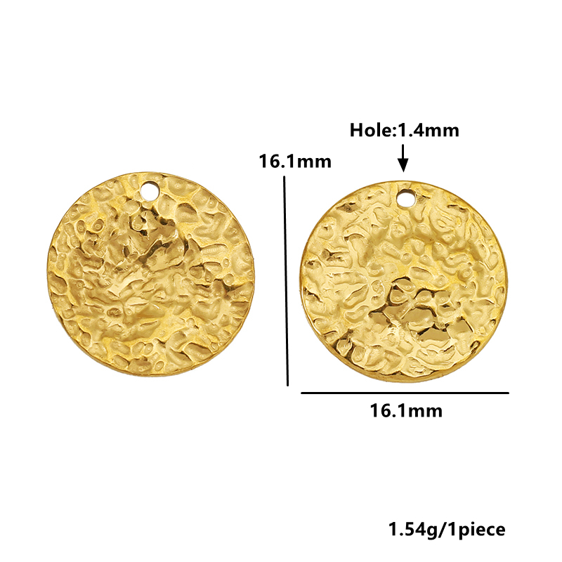4pcs Stainless Steel Round Lov - Hoop Earrings 评论和价格