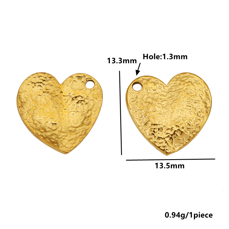 4pcs Stainless Steel Round Lov - Hoop Earrings 评论和价格